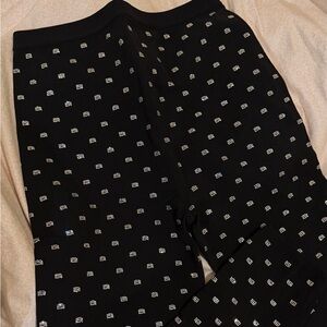 Alexander Wang jeweled “a” legging small